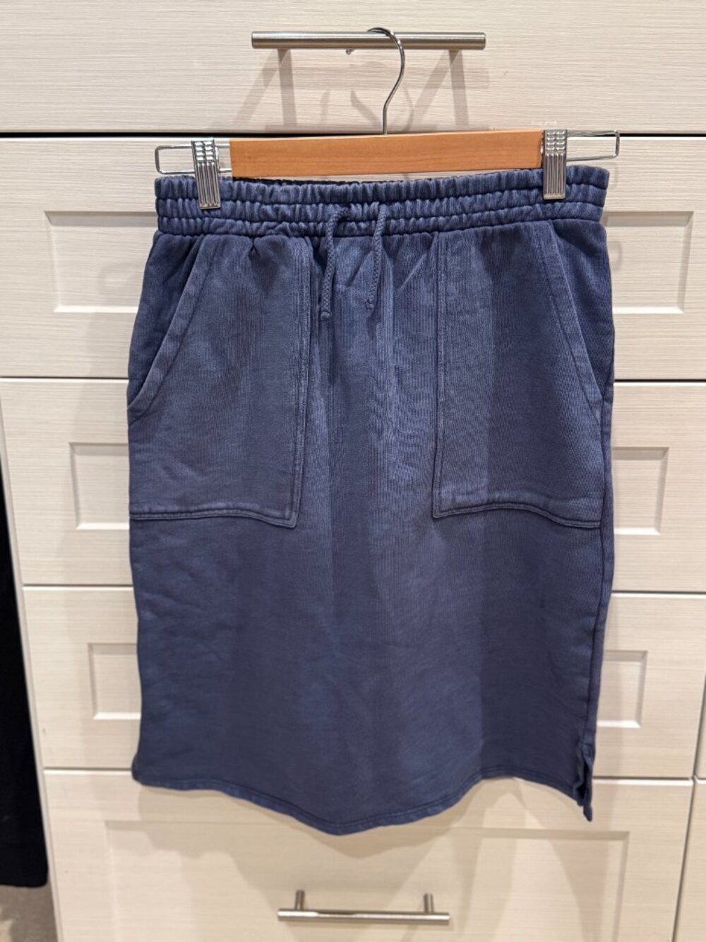 Zara Girls Blue Fleece Skirt Size 11-12 NWOT